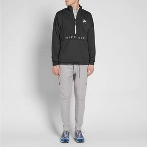 Nike Men's Heritage Air Fleece Black Large